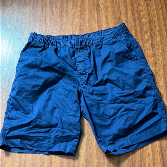 Uniqlo Other - Uniqlo Blue Athletic Shorts Lightweight Elastic Waistband